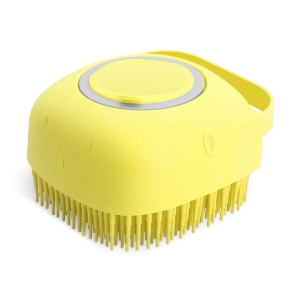 Pet Dog Shampoo Massager Brush Cat Massage Comb Grooming Scrubber Shower Brush For Bathing Short Hair Soft Silicone Brushes - Image 10