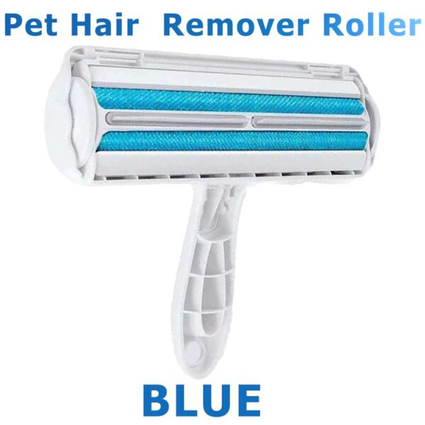 Pet Hair Roller Remover Lint Brush 2-Way Dog Cat Comb Tool Convenient Cleaning Dog Cat Fur Brush Base Home Furniture Sofa Clothe - Image 8