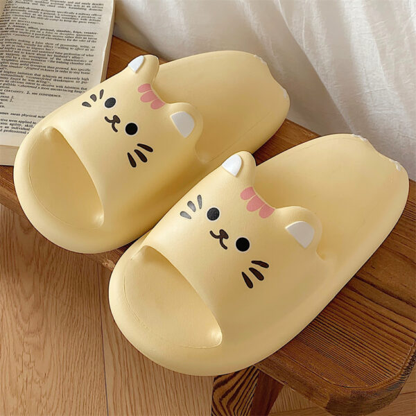 Women's Casual Home Cute Kitty Slippers - Image 2