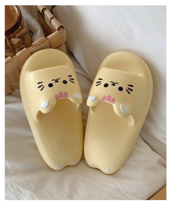 Women's Casual Home Cute Kitty Slippers - Image 5