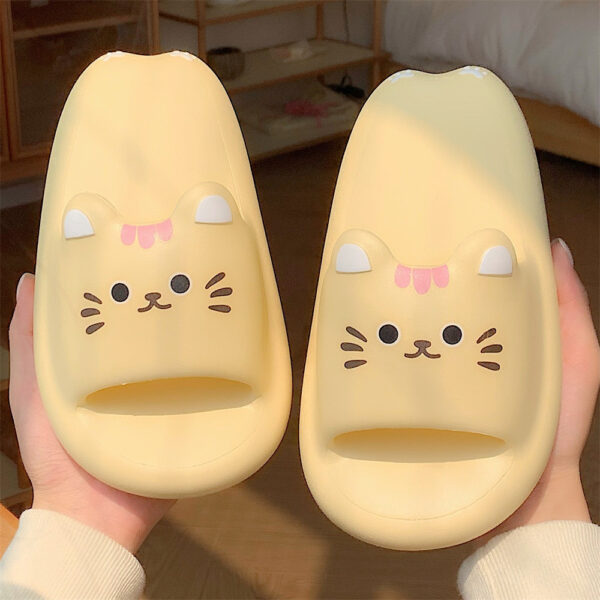 Women's Casual Home Cute Kitty Slippers - Image 3