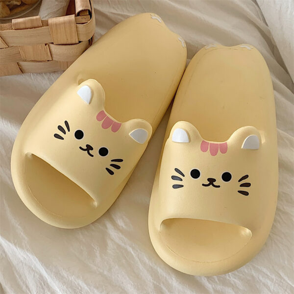 Women's Casual Home Cute Kitty Slippers