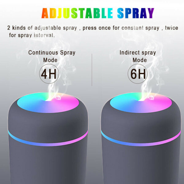 Aroma Essential Oil Diffuser Grain Ultrasonic Air LED Aromatherapy Humidifier - Image 7